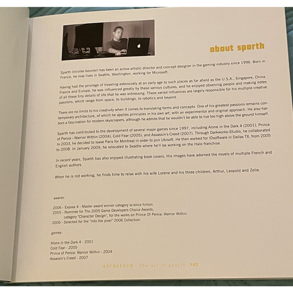 Structura: The Art of Sparth. Design Studio Press Paperback 2008 1st Edition - Picture 4 of 10